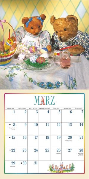 Produktbild: Der Teddyb&auml;r Kalender 2027
