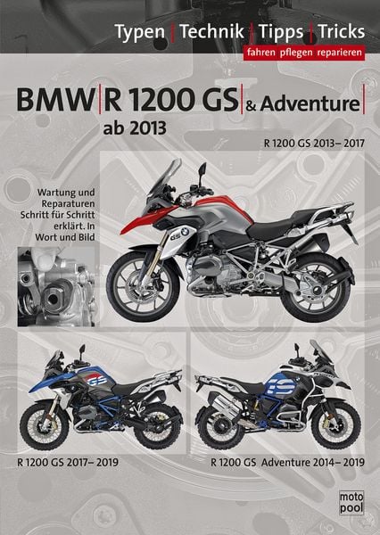 Produktbild: BMW R 1200 GS & Adventure wassergek&uuml;hlt, ab Baujahr 2013, Reparaturanleitung