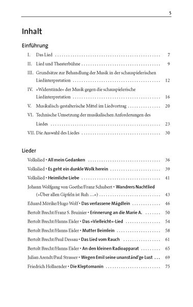 Produktbild: 33 Lieder f&uuml;r Schauspieler