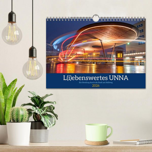 Produktbild: L(i)ebenswertes UNNA (Wandkalender 2026 DIN A4 quer), CALVENDO Monatskalender