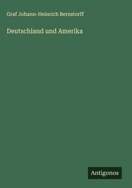 Produktbild: Deutschland und Amerika