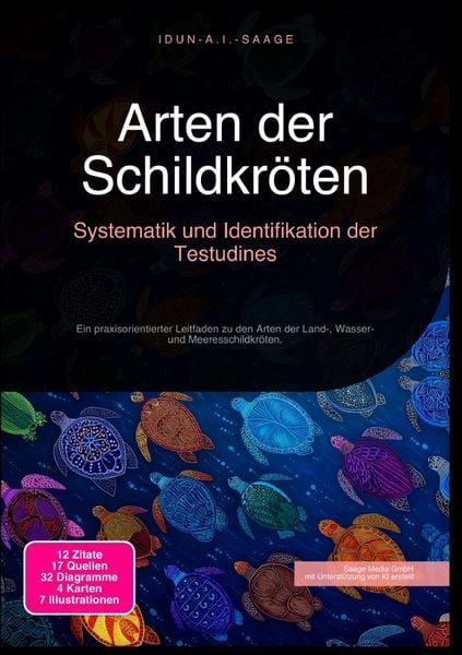 Produktbild: Arten der Schildkr&ouml;ten: Systematik und Identifikation der Testudines