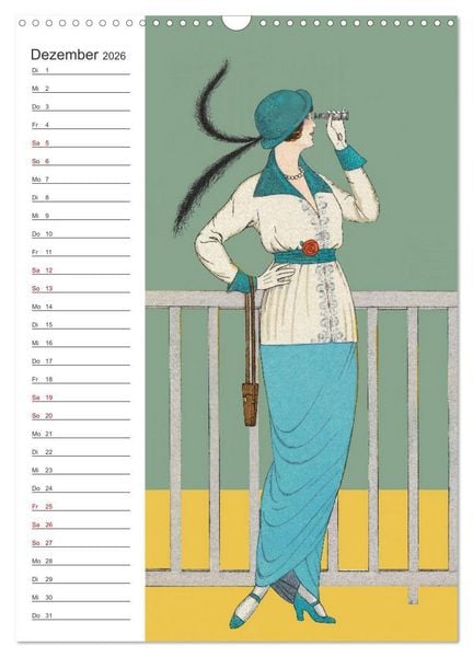 Produktbild: Historische Eleganz (Wandkalender 2026 DIN A3 hoch), CALVENDO Monatskalender