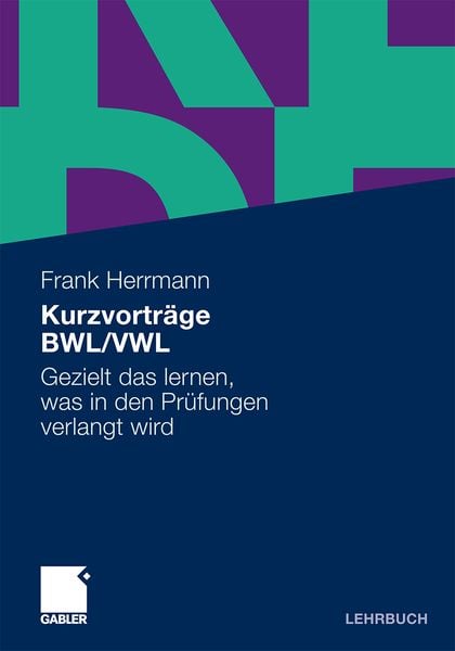 Produktbild: Kurzvortr&auml;ge BWL/VWL