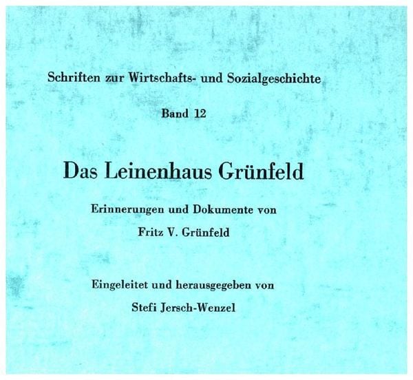 Produktbild: Das Leinenhaus Gr&uuml;nfeld.