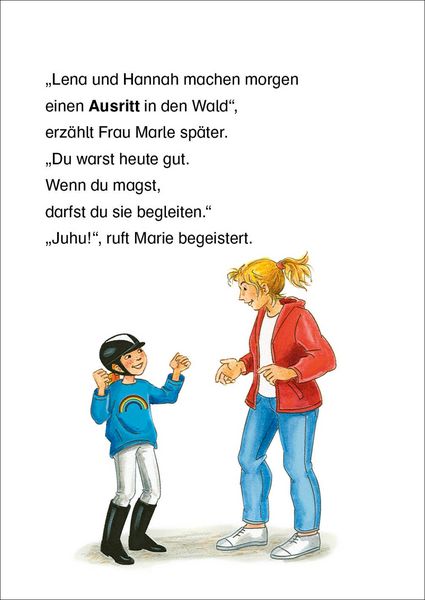Produktbild: Lesel&ouml;wen 2. Klasse - Der erste Ausritt auf Ponyhof Apfelbl&uuml;te
