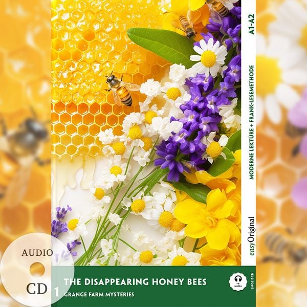 Produktbild: The Disappearing Honey Bees - Englische Krimi-Lekt&uuml;re A1-A2 (+ Audio-CD)