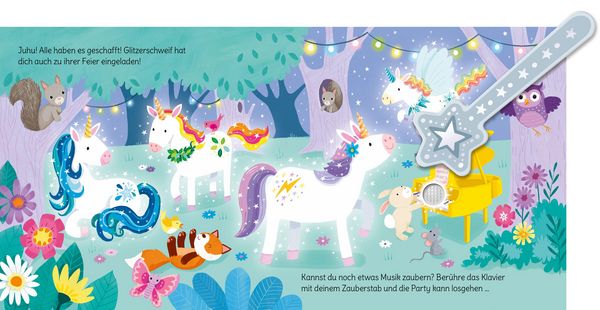 Produktbild: Mein Zauberstab-Klangbuch: Magische Einhornparty