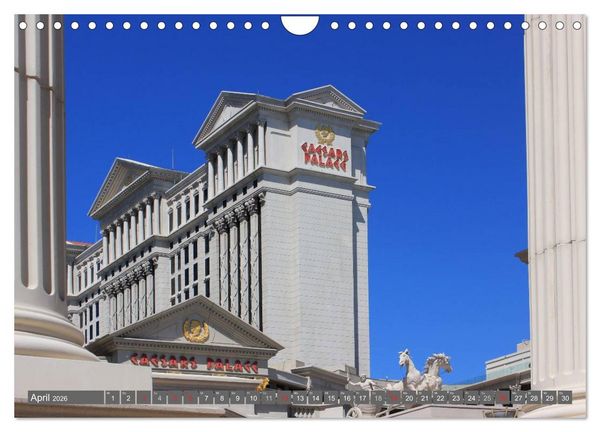 Produktbild: Las Vegas - Nevada (Wandkalender 2026 DIN A4 quer), CALVENDO Monatskalender