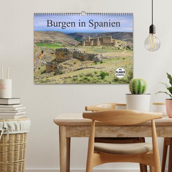 Produktbild: Burgen in Spanien (Wandkalender 2026 DIN A3 quer), CALVENDO Monatskalender