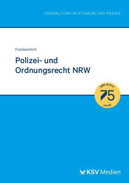 Produktbild: Polizei- und Ordnungsrecht NRW