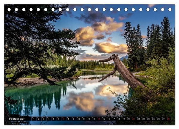Produktbild: West-Kanada (Tischkalender 2027 DIN A5 quer), CALVENDO Monatskalender