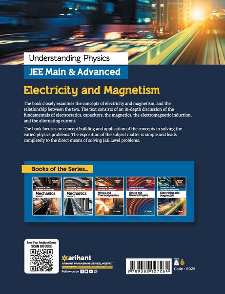 Produktbild: Understanding Physics JEE Main and Advanced Electricity and Magnetism 2023-24
