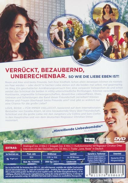 Produktbild: Love, Rosie - F&uuml;r immer vielleicht