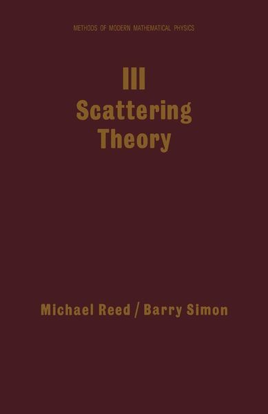 Produktbild: III: Scattering Theory