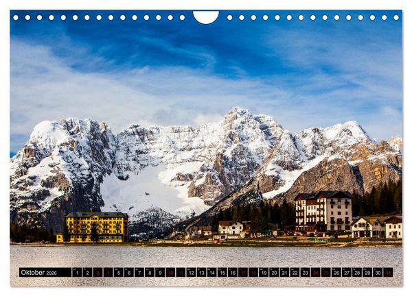 Produktbild: Berge. Alpenseen (Wandkalender 2026 DIN A4 quer), CALVENDO Monatskalender