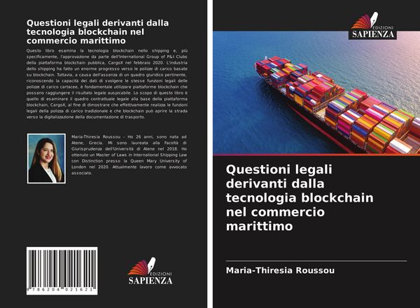 Produktbild: Questioni legali derivanti dalla tecnologia blockchain nel commercio marittimo