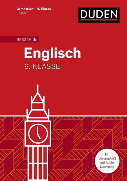 Besser in Englisch - Gymnasium 9. Klasse, Taschenbuch von Robert Klimmt, Duden ein Imprint von Cornelsen Verlag GmbH, 978-3-411-72029-3