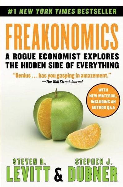 Freakonomics, Taschenbuch von Steven D. Levitt , Stephen J. Dubner, Harper Collins Publ. USA, 9780061956270