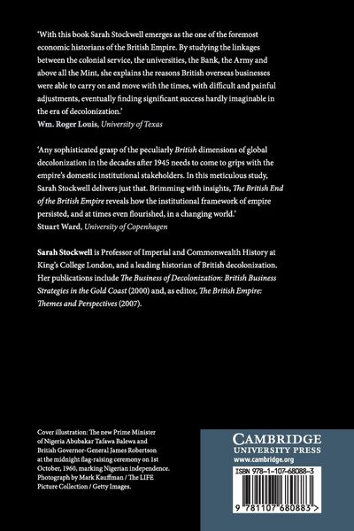 Produktbild: The British End of the British Empire