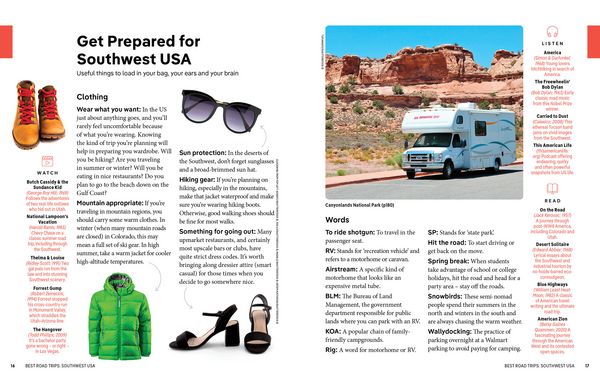 Produktbild: Lonely Planet Best Road Trips Southwest USA