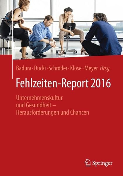 Produktbild: Fehlzeiten-Report 2016