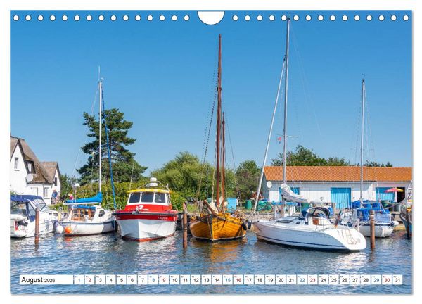 Produktbild: Schiff und Segel - HIDDENSEE (Wandkalender 2026 DIN A4 quer), CALVENDO Monatskalender