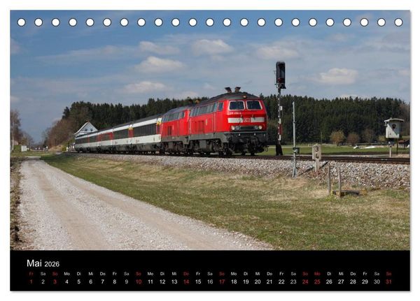 Produktbild: Erfolg einer Lokfamilie - Die V160-Baureihen (Tischkalender 2026 DIN A5 quer), CALVENDO Monatskalender