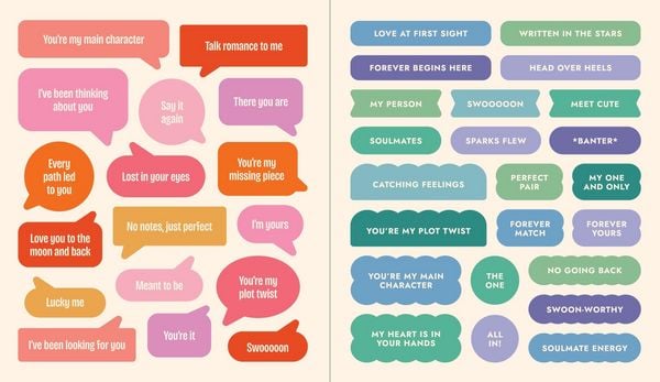 Produktbild: A Romance Reader's Sticker Book
