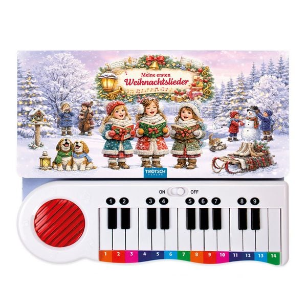 Produktbild: TR&Ouml;TSCH -Klavierbuch Meine ersten Weihnachtslieder| Ab 3 Jahren