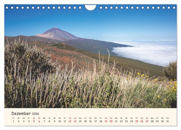 Produktbild: Teneriffa in Bildern (Wandkalender 2026 DIN A4 quer), CALVENDO Monatskalender