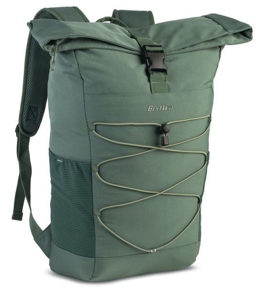 Produktbild: BESTWAY&reg; Rucksack Urban, Rolltop, sage, ca. 18 Liter
