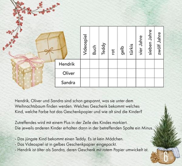 Produktbild: 24 x ultimativer R&auml;tselspa&szlig; f&uuml;r den Advent