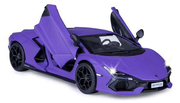 Produktbild: Lamborghini Revuelto Diecast 1:32 lila inkl. Knopfzellen