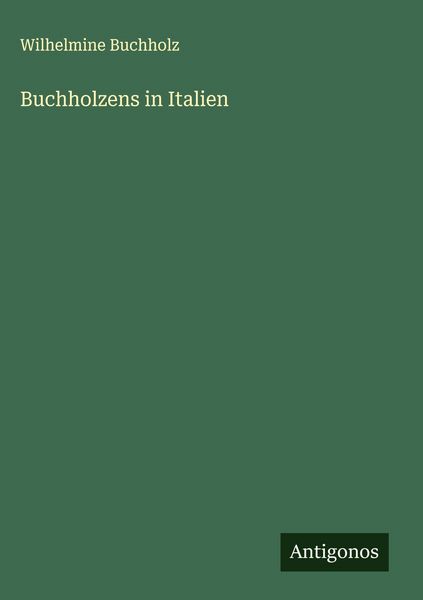 Produktbild: Buchholzens in Italien