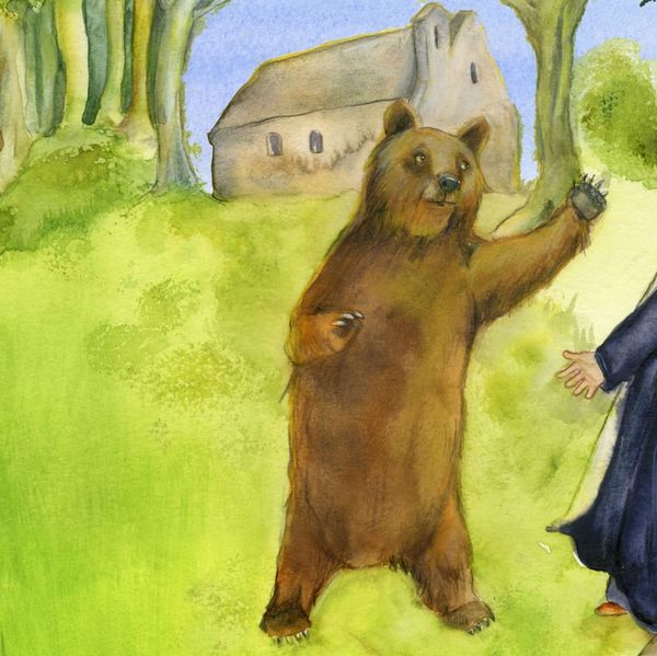 Produktbild: Korbinian und der Bär. Mini-Bilderbuch