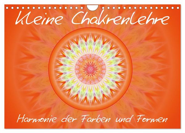 Kleine Chakrenlehre (Wandkalender 2026 DIN A4 quer), CALVENDO Monatskalender