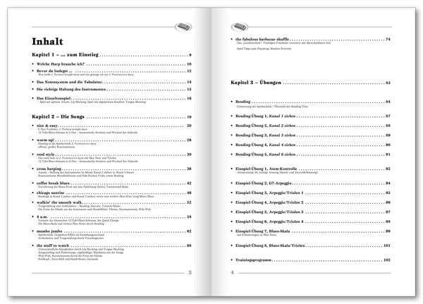 Produktbild: Dieter Kropp's Blues Harp Songbook