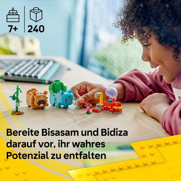 Produktbild: LEGO Pok&eacute;mon SMART Play: Beerenfete mit Bisasam und Bidiza kompatibles Set 72155