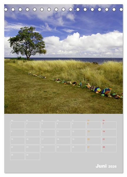 Produktbild: Bornholm - Die Sonneninsel D&auml;nemarks (Tischkalender 2026 DIN A5 hoch), CALVENDO Monatskalender