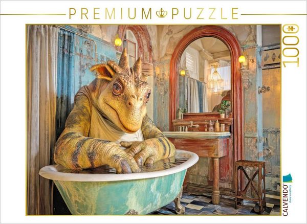 CALVENDO Puzzle Badewannen Freaks | 1000 Teile Lege-Größe 64x48cm Foto-Puzzle für glückliche Stunden