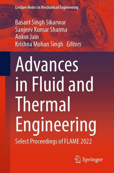 Produktbild: Advances in Fluid and Thermal Engineering