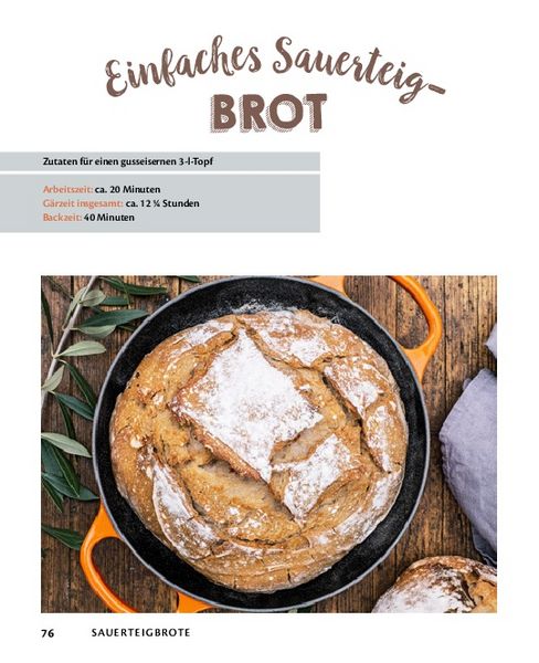 Produktbild: Brot aus dem Gusstopf
