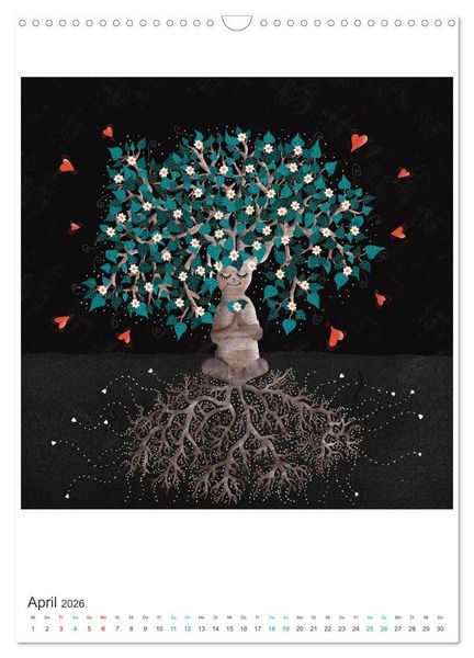 Produktbild: SAVE OUR TREES - B&auml;ume bedeuten Leben (Wandkalender 2026 DIN A3 hoch), CALVENDO Monatskalender