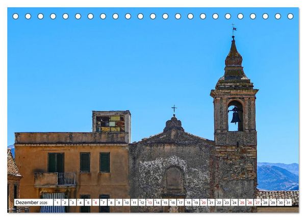 Produktbild: Sizilianische Urspr&uuml;nglichkeit Castelbuono (Tischkalender 2026 DIN A5 quer), CALVENDO Monatskalender