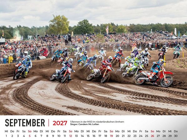 Produktbild: Motocross WM Kalender 2027
