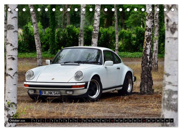 Produktbild: Porsche 911 SC pure &Auml;sthetik (Tischkalender 2026 DIN A5 quer), CALVENDO Monatskalender