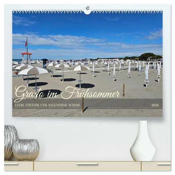 Produktbild: Grado im Fr&uuml;hsommer (hochwertiger Premium Wandkalender 2026 DIN A2 quer), Kunstdruck in Hochglanz