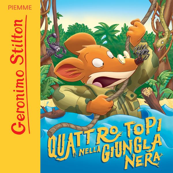 Quattro topi nella giungla nera - Geronimo Stilton, Audio, 9788858550212