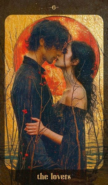 Produktbild: Amber Moon Tarot - 78 tarot cards and 80-page booklet (English)